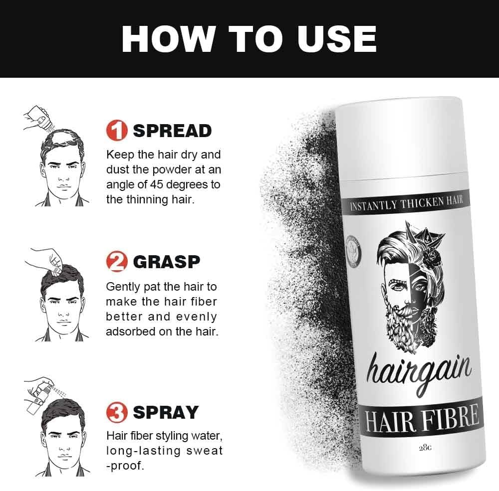 Hairgain Hair Fibres 28g