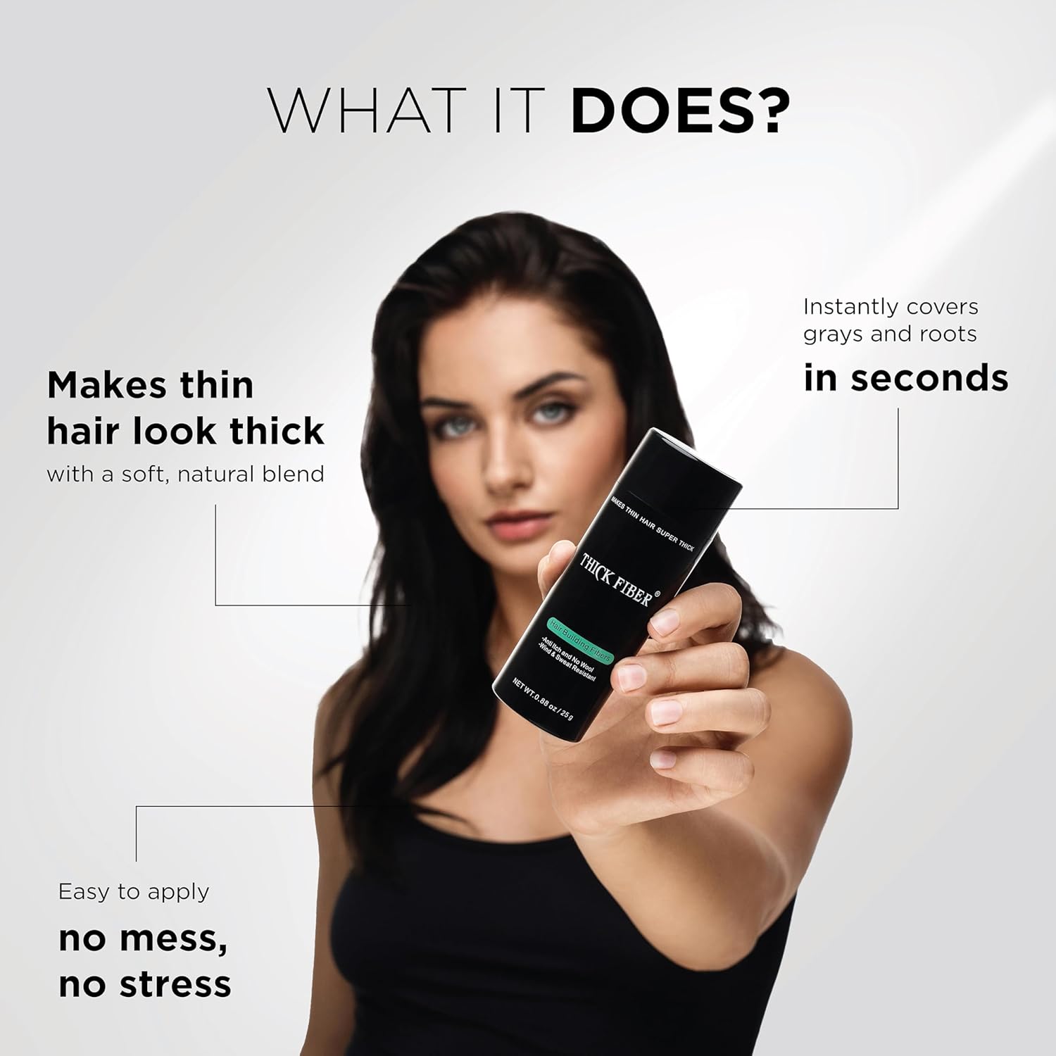 Thick Fiber Hair Fibres 28g